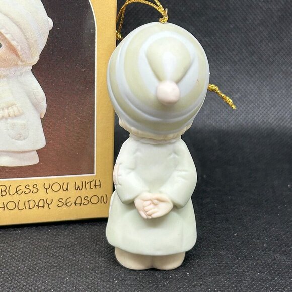 Precious Moments "May God Bless You With A Perfect Holiday Season"" Ornament - Picture 2 of 5